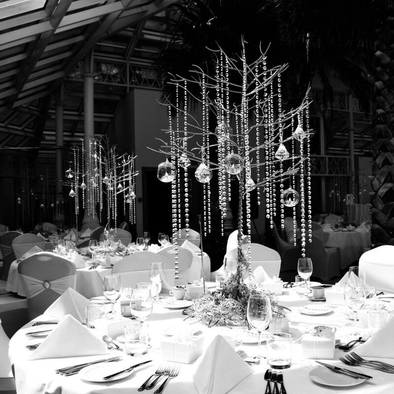 Crystal Tree Table Decorations