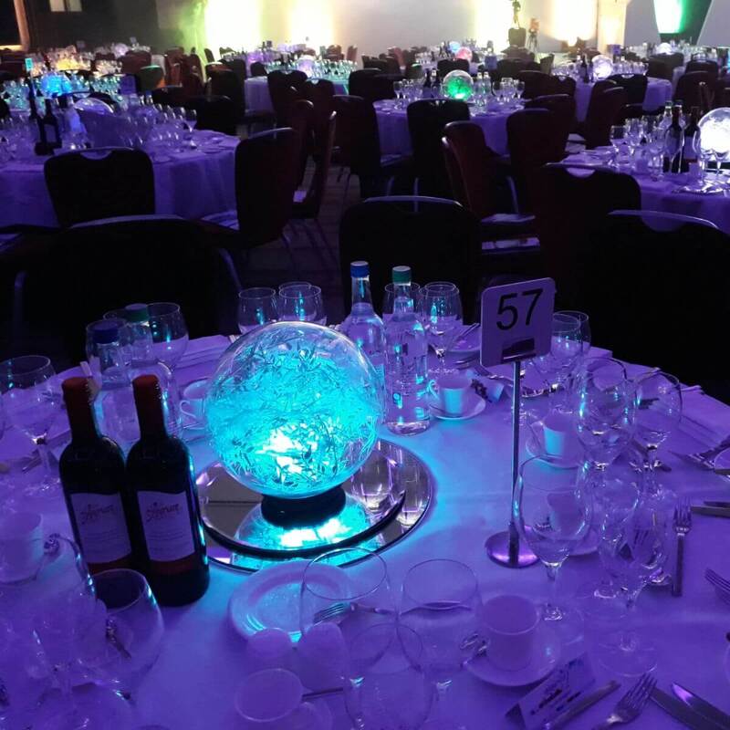 LED Globe Table Centrepieces