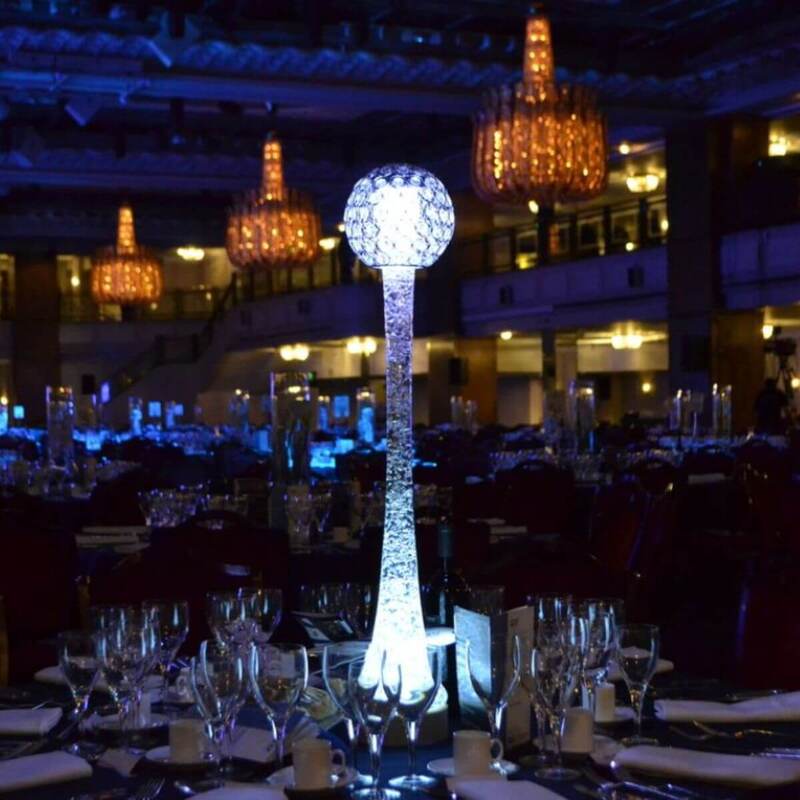 Crystal Ball Centrepiece Hire