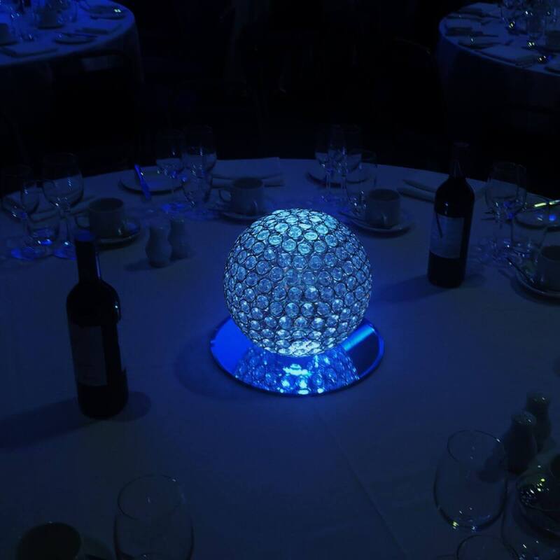 Crystal Globe Table Centrepiece