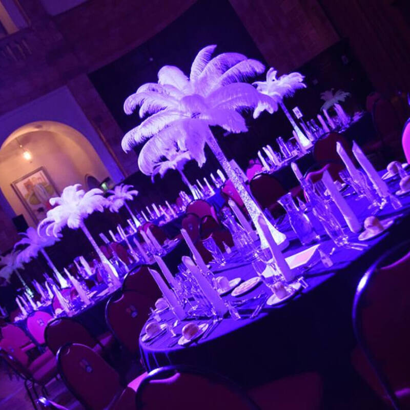 Large Feather Centrepiece