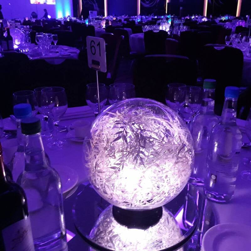 LED Globe Table Centrepiece
